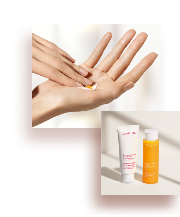 hand visual and products visual